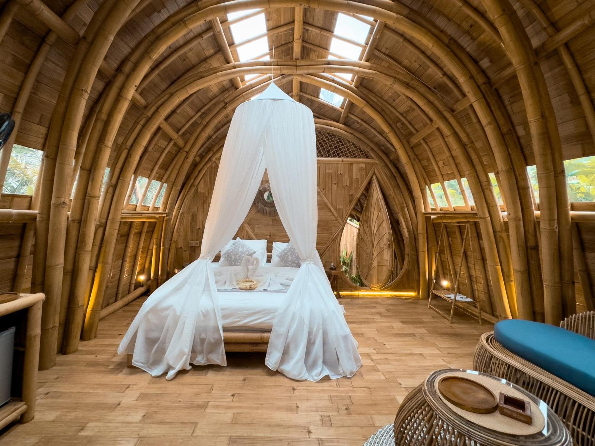 Bamboo House - Ecobreeze Villa Sidemen  Dış mekan fotoğraf