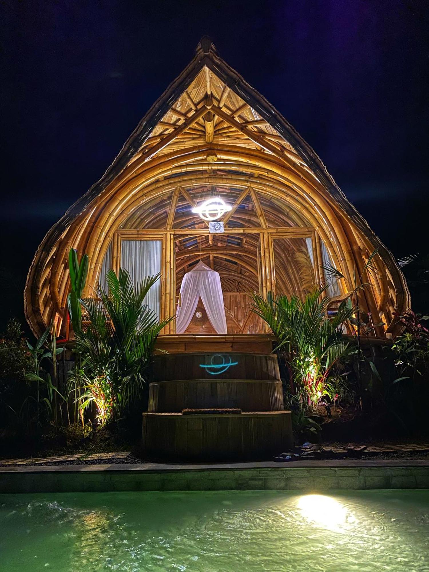 Bamboo House - Ecobreeze Villa Sidemen  Dış mekan fotoğraf
