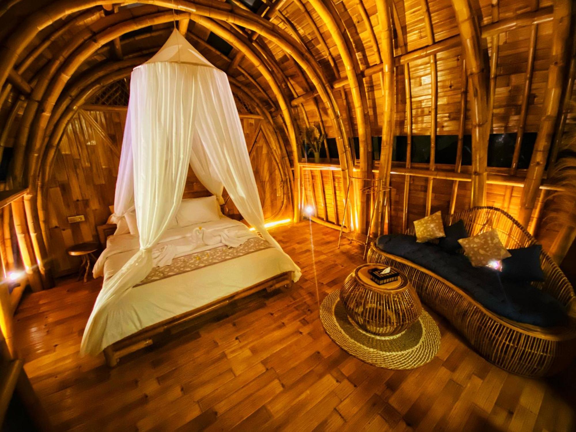 Bamboo House - Ecobreeze Villa Sidemen  Dış mekan fotoğraf