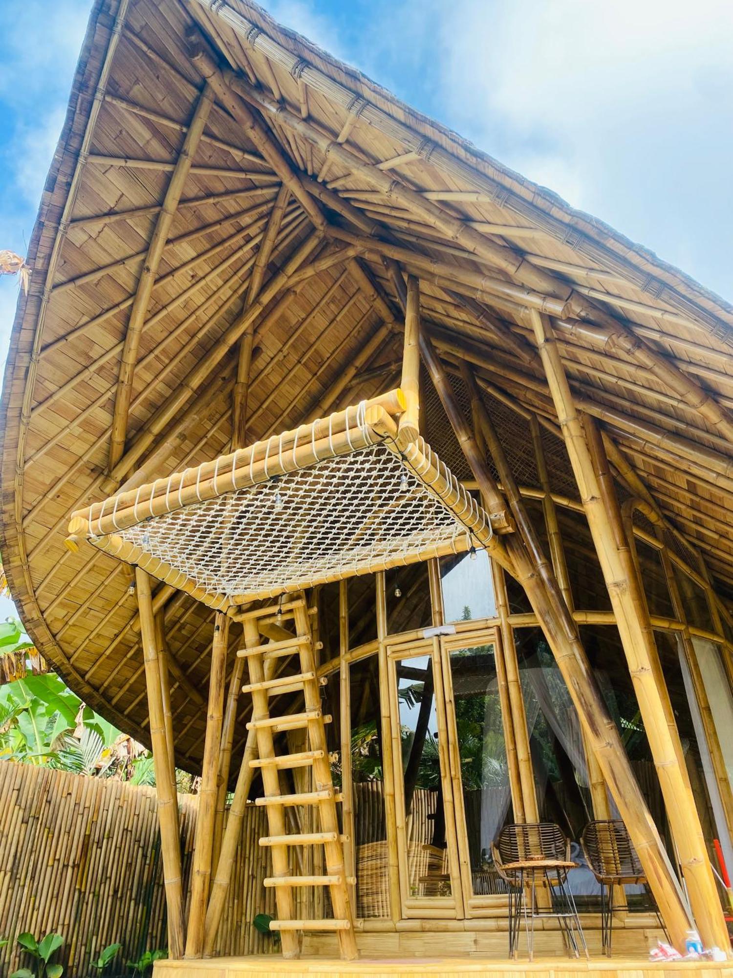 Bamboo House - Ecobreeze Villa Sidemen  Dış mekan fotoğraf