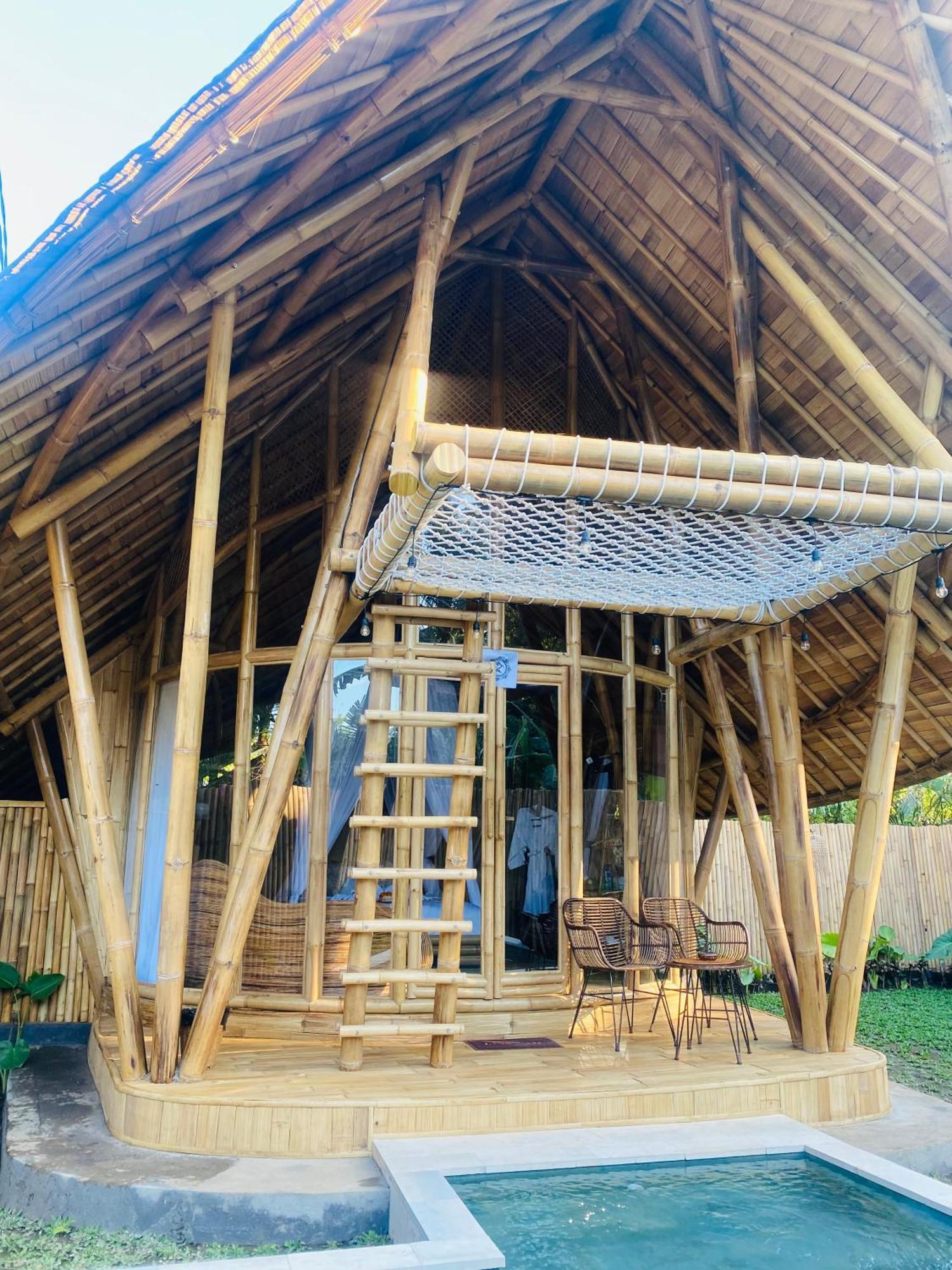 Bamboo House - Ecobreeze Villa Sidemen  Dış mekan fotoğraf