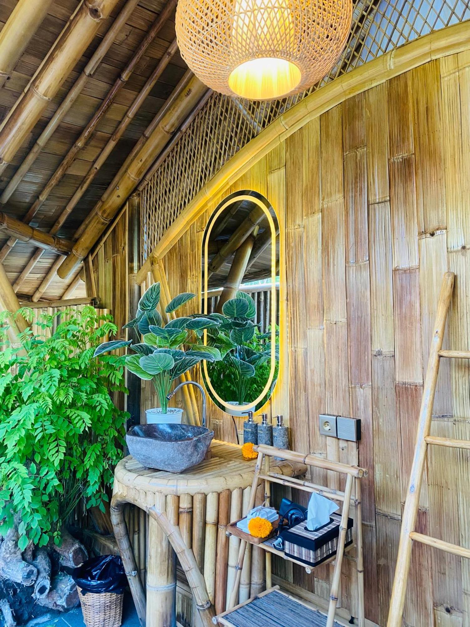 Bamboo House - Ecobreeze Villa Sidemen  Dış mekan fotoğraf