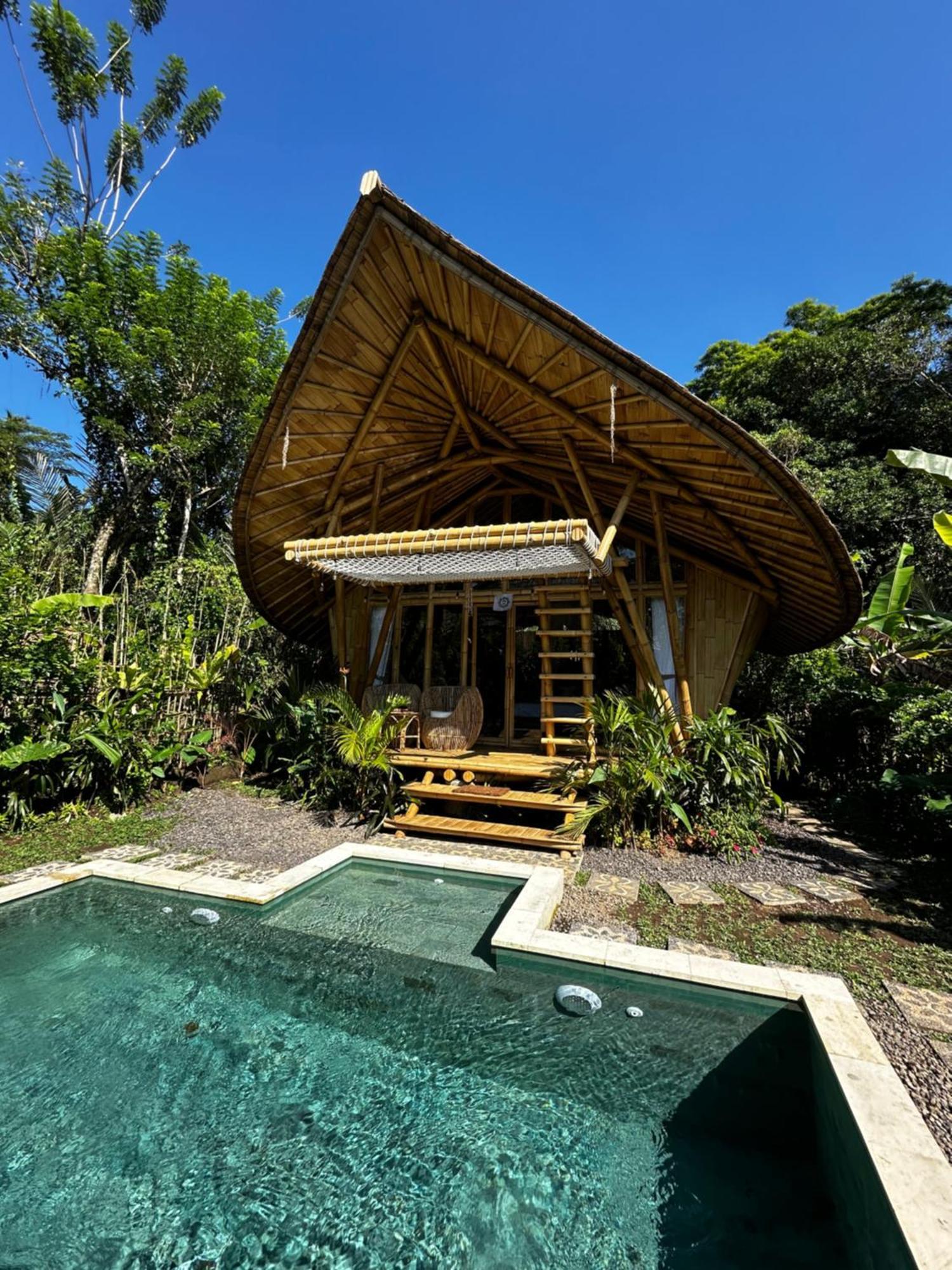 Bamboo House - Ecobreeze Villa Sidemen  Dış mekan fotoğraf