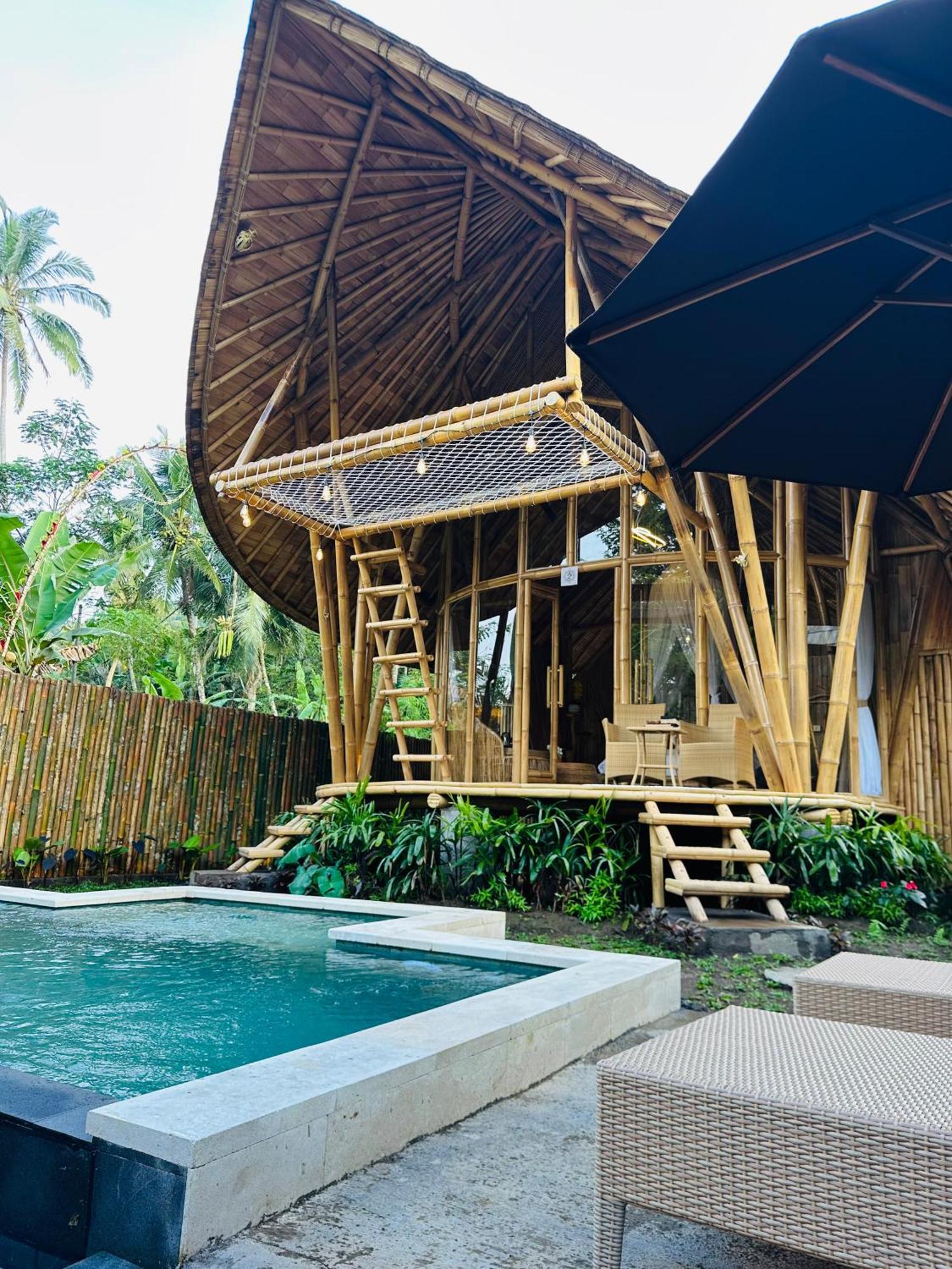 Bamboo House - Ecobreeze Villa Sidemen  Dış mekan fotoğraf