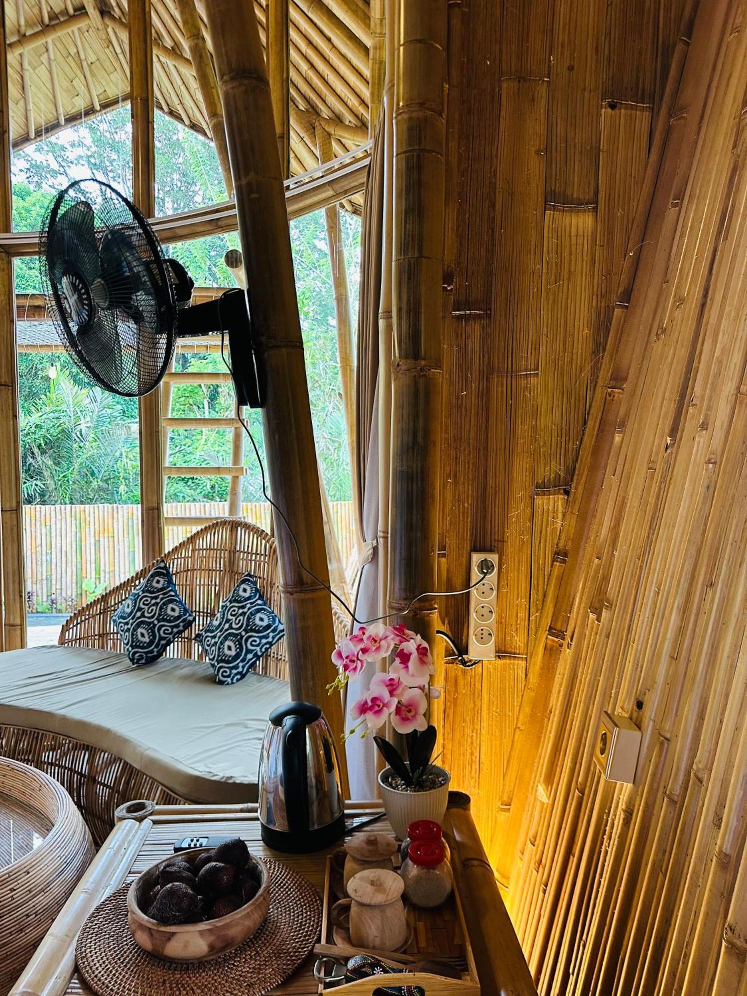 Bamboo House - Ecobreeze Villa Sidemen  Dış mekan fotoğraf