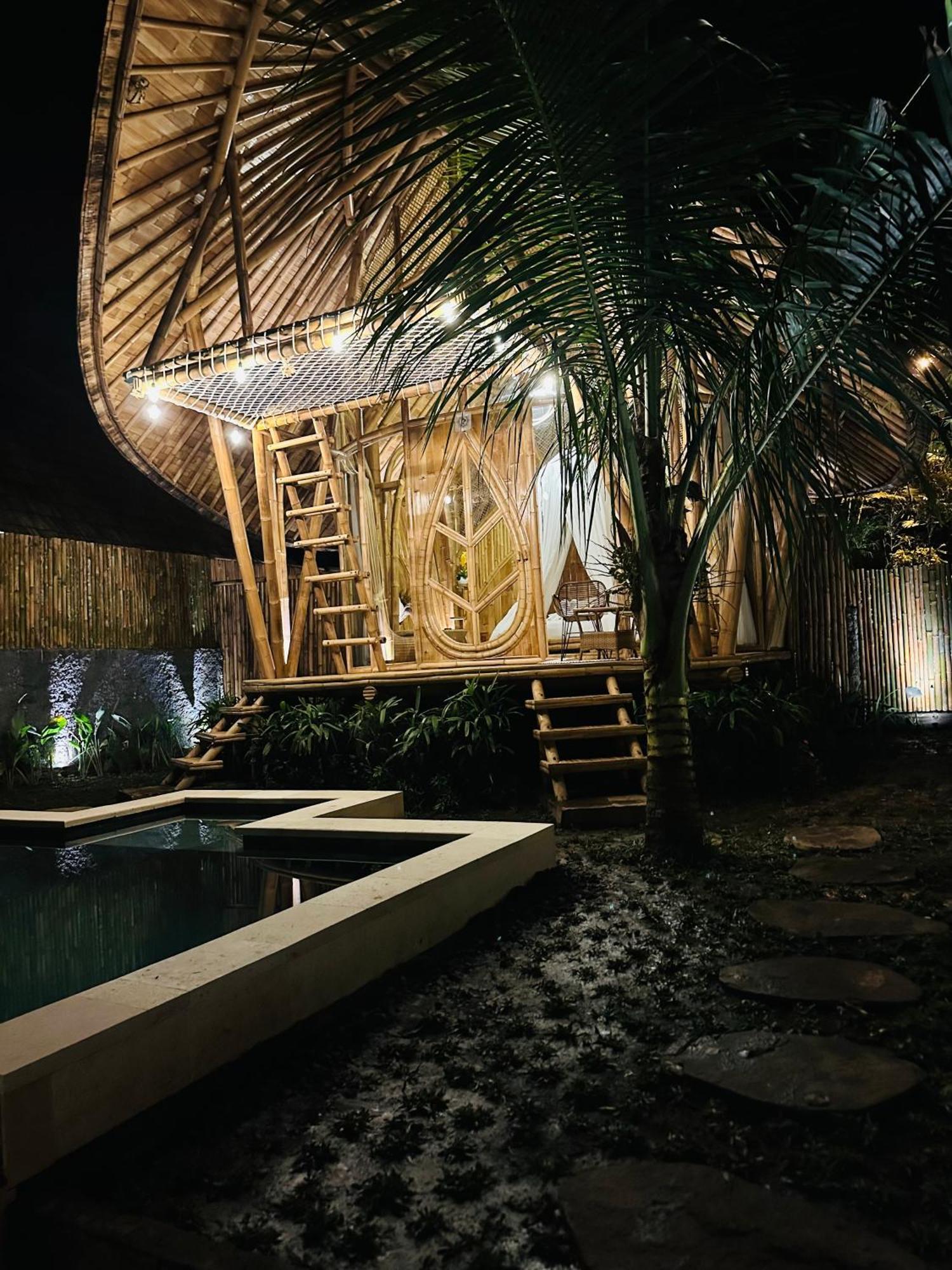 Bamboo House - Ecobreeze Villa Sidemen  Dış mekan fotoğraf