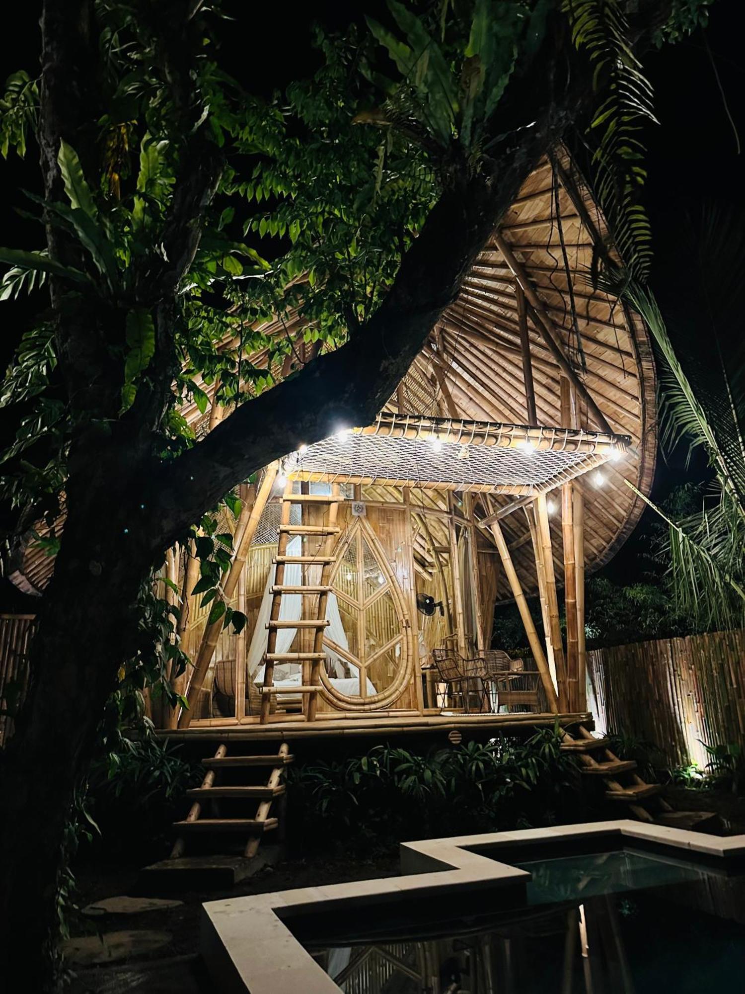 Bamboo House - Ecobreeze Villa Sidemen  Dış mekan fotoğraf